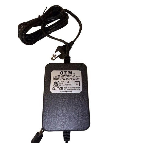 OEM AC Adapter‎ Model AD-101A2DT Output - 10V DC 1.2 Amp - Picture 1 of 7